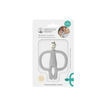 Load image into Gallery viewer, Matchstick Monkey Original Teething Toy &amp; Gel Applicator - Cool Grey

