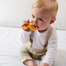 Load image into Gallery viewer, Matchstick Monkey Original Teething Toy &amp; Gel Applicator - Orange
