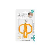 Load image into Gallery viewer, Matchstick Monkey Original Teething Toy &amp; Gel Applicator - Orange
