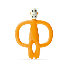 Load image into Gallery viewer, Matchstick Monkey Original Teething Toy &amp; Gel Applicator - Orange
