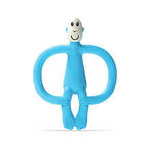 Load image into Gallery viewer, Matchstick Monkey Original Teething Toy &amp; Gel Applicator - Light Blue

