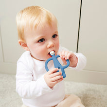 Load image into Gallery viewer, Matchstick Monkey Original Teething Toy With Tail - Airforce Blue
