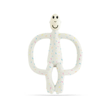 Load image into Gallery viewer, Matchstick Monkey Original Teething Toy With Tail - Confetti Cream
