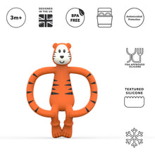 將圖片載入圖庫檢視器 Matchstick Monkey Animal Teether - Teddy Tiger
