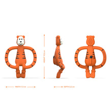 將圖片載入圖庫檢視器 Matchstick Monkey Animal Teether - Teddy Tiger
