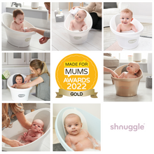 將圖片載入圖庫檢視器 Shnuggle Bath with Plug - Navy
