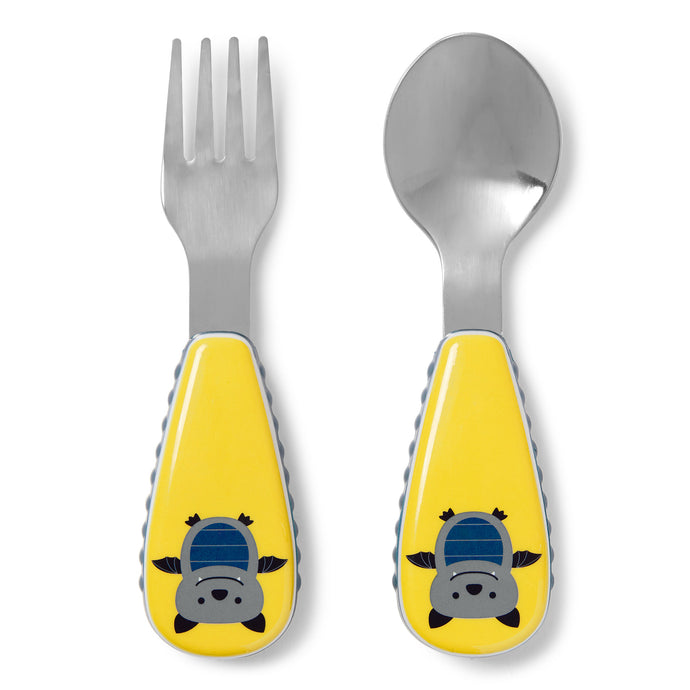 Skip Hop Zoo Utensils Fork & Spoon - Bat