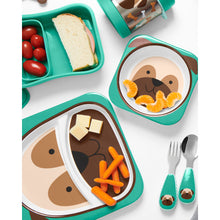 將圖片載入圖庫檢視器 Skip Hop Zoo Utensils Fork &amp; Spoon - Pug
