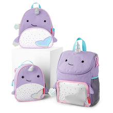 將圖片載入圖庫檢視器 Skip Hop Zoo Big Kid Backpack - Narwhal
