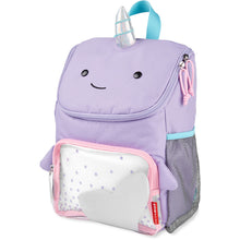 將圖片載入圖庫檢視器 Skip Hop Zoo Big Kid Backpack - Narwhal
