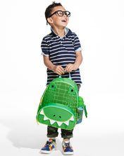 將圖片載入圖庫檢視器 Skip Hop Zoo Little Kid Backpack - Crocodile
