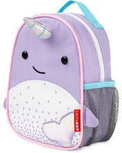 將圖片載入圖庫檢視器 Skip Hop Zoo Mini Backpack with Reins - Narwhal
