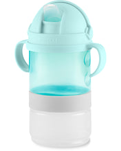 Load image into Gallery viewer, Skip Hop Sip To Snack 2 in 1 Set - Teal/Grey
