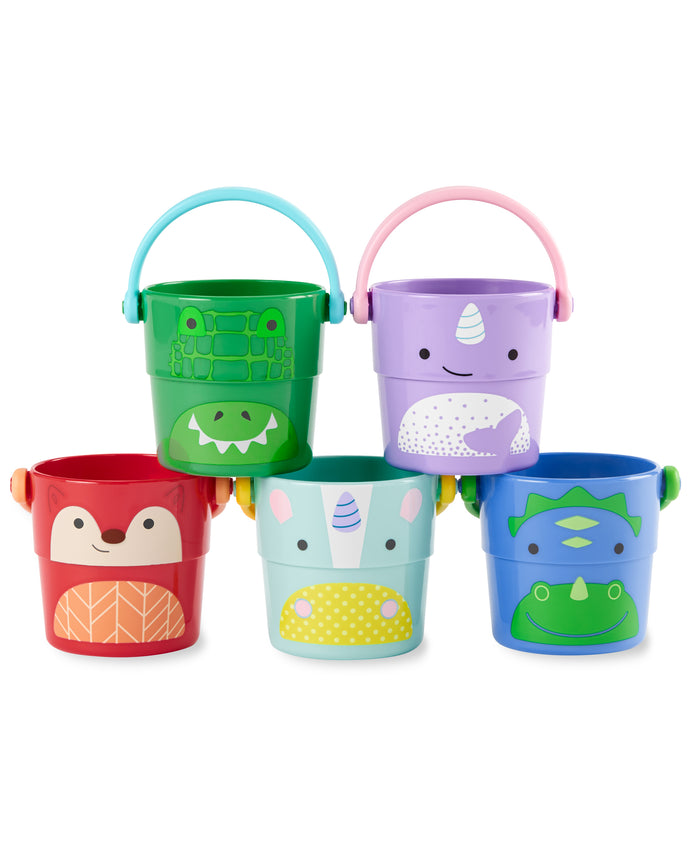 Skip Hop Zoo Stack & Pour Buckets 2.0