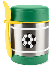 將圖片載入圖庫檢視器 Skip Hop Spark Style Food Jar - Soccer/Futbol
