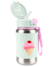 將圖片載入圖庫檢視器 Skip Hop Spark Style Stainless Steel Straw Bottle - Ice Cream
