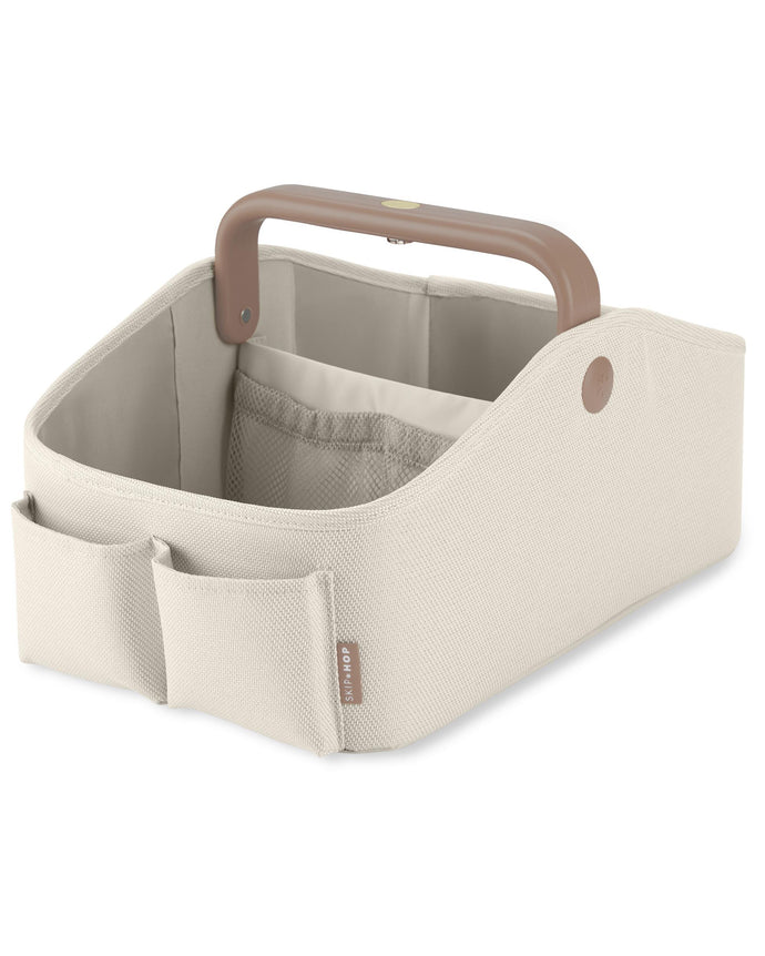 Skip Hop Nursery Style Light Up Diaper Caddy - Oat