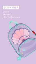 將圖片載入圖庫檢視器 Skip Hop Spark Style Little Kid Backpack- Seashell
