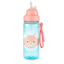 將圖片載入圖庫檢視器 Skip Hop Zoo PP Straw Bottle  - Cat
