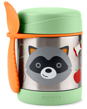 將圖片載入圖庫檢視器 Skip Hop Zoo Insulated Food Jar - Raccoon
