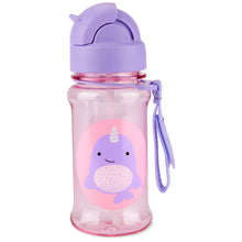 Load image into Gallery viewer, Skip Hop Zoo Tritan Renew Straw Bottle - Narwhal
