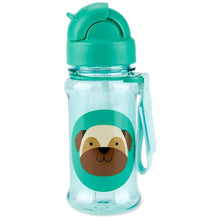 將圖片載入圖庫檢視器 Skip Hop Zoo Tritan Renew Straw Bottle - Pug
