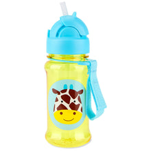 將圖片載入圖庫檢視器 Skip Hop Zoo Tritan Renew Straw Bottle - Giraffe
