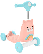 將圖片載入圖庫檢視器 Skip Hop Zoo Ride On 3 in 1 Scooter - Cat
