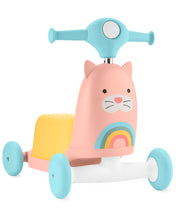 將圖片載入圖庫檢視器 Skip Hop Zoo Ride On 3 in 1 Scooter - Cat
