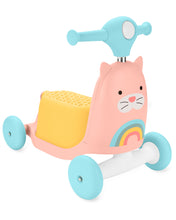 將圖片載入圖庫檢視器 Skip Hop Zoo Ride On 3 in 1 Scooter - Cat
