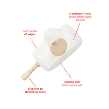 Load image into Gallery viewer, Skip Hop Grab &amp; Go Snug Seal Wipes Case - Oat
