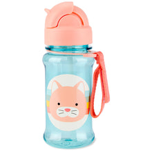 將圖片載入圖庫檢視器 Skip Hop Zoo Tritan Renew Straw Bottle - Cat
