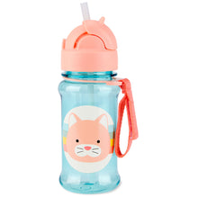 將圖片載入圖庫檢視器 Skip Hop Zoo Tritan Renew Straw Bottle - Cat

