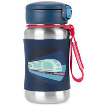 將圖片載入圖庫檢視器 Skip Hop Spark Style Stainless Steel Straw Bottle - Train

