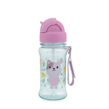 將圖片載入圖庫檢視器 Skip Hop Besties Squad Tritan Renew Straw Bottle - Cat
