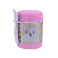 將圖片載入圖庫檢視器 Skip Hop Besties Squad Insulated Food Jar - Cat
