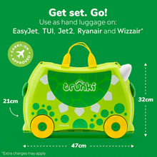 將圖片載入圖庫檢視器 Trunki Suitcase - Dudley the Dinosaur
