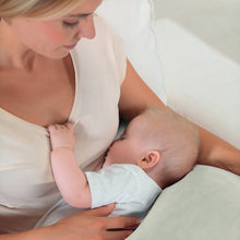 將圖片載入圖庫檢視器 Theraline Plushy Moon Cuddle &amp; Nursing Pillow - Cream
