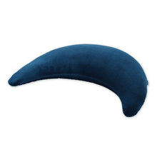 Load image into Gallery viewer, Theraline Plushy Moon Cuddle &amp; Nursing Pillow - Dark Blue

