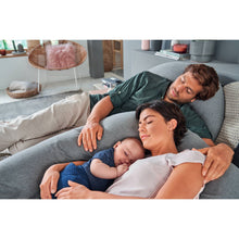 將圖片載入圖庫檢視器 Theraline The Original Maternity and Nursing Pillow - Melange Mid Grey Bamboo
