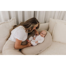 Load image into Gallery viewer, Theraline Muslin Maternity &amp; Nursing Pillow - Sand Beige
