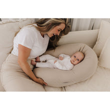 Load image into Gallery viewer, Theraline Muslin Maternity &amp; Nursing Pillow - Sand Beige
