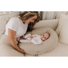 Load image into Gallery viewer, Theraline Muslin Maternity &amp; Nursing Pillow - Sand Beige
