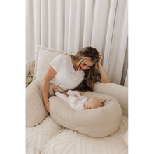 Load image into Gallery viewer, Theraline Muslin Maternity &amp; Nursing Pillow - Sand Beige
