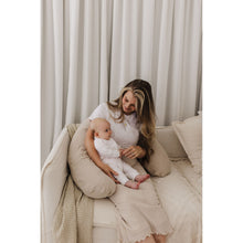 Load image into Gallery viewer, Theraline Muslin Maternity &amp; Nursing Pillow - Sand Beige
