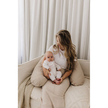 Load image into Gallery viewer, Theraline Muslin Maternity &amp; Nursing Pillow - Sand Beige
