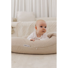 Load image into Gallery viewer, Theraline Muslin Maternity &amp; Nursing Pillow - Sand Beige
