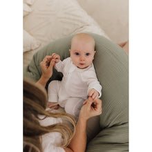 Load image into Gallery viewer, Theraline Muslin Maternity &amp; Nursing Pillow - Sage
