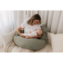 Load image into Gallery viewer, Theraline Muslin Maternity &amp; Nursing Pillow - Sage
