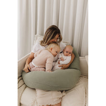 Load image into Gallery viewer, Theraline Muslin Maternity &amp; Nursing Pillow - Sage
